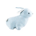 Nyuszi ajtótámasz, kék csíkos - LAPINOUS