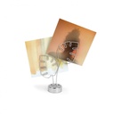 Pálmalevél formájú képtartó, ezüst - PALMIER