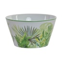 Porcelán tál, levél mintás - JUNGLE