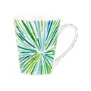 Porcelán bögre 390 ml, leveles - CHLOROPHYLUS