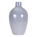 Porcelán váza pöttyös mintával, kékes lila - AQUARELLE