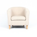 Retro fotel, bézs - CLUB