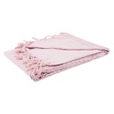 Rojtos pléd, 160x220 cm, babarózsaszín - EMBRUN