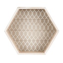 Skandináv fali dekorpolc, közepes - STOCKHOLM