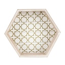 Skandináv fali dekorpolc, kicsi - STOCKHOLM