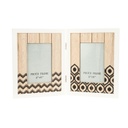 Skandináv Kinyitható képkeret 2db-os 10x15 cm - NORDIQUE