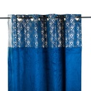 Sötétítő függöny, sötétkék - ART DECO