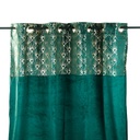 Sötétítő függöny, sötétzöld - ART DECO