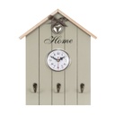 Skandináv fali kulcstartó órával - OSLO