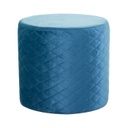 Steppelt velúr ülőke, türkiz - DJERBA