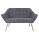 Steppelt kanapé, szürke - TABAC