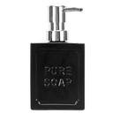 Szappanadagoló, fekete - PURE SOAP
