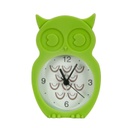 Szilikon, bagoly ébresztőóra zöld - MORNING OWL
