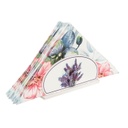 Szalvétatartó levendula mintával - LAVANDE