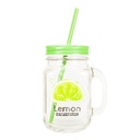 Szívószálas korsó, citrom 4,5 dl - TROPICANA