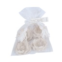 Szoba illatosító kerámia rózsa organza tasakban - JARDIN DE NACRE