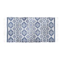 Szőnyeg 135x67 cm kék sormintával - NORDIC