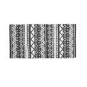 Szőnyeg 135x67 cm szürke sormintával - NORDIC