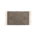 Szőnyeg 60x90 cm szürke, mandala mintával - MARRAKECH