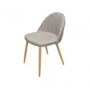 Szövet étkezőszék, sötét bézs - PETALE