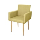 Szövet modern étkezőfotel, ánizs zöld - VINTAGE