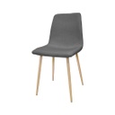 Szövet étkezőszék, antracit - LAC DE COME