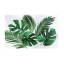 Tányéralátét 28x44 cm, trópusi levél mintás - JUNGLE