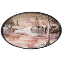 Tálca, havas táj mintával - FROZEN