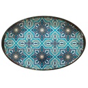 Tálca, kék mozaic mintával - KALEIDOSCOPE