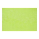 Tányéralátét 45x30cm zöld, levél mintával - SILVER LEAF