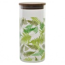 Tároló Üveg bambusz tetővel 1,4 L - JUNGLE