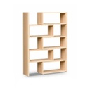 Többfunkciós könyvespolc, sonoma tölgyfa - WEST SIDE