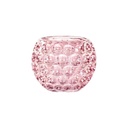 Üveg mécsestartó, burgundi - BOURGOGNE