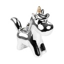 Unikornis formájú persely, ezüst - LA PLUS BELLE