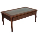 Üveges dohányzóasztal – TRAVIATA