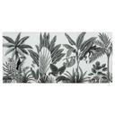 Vászon kép szett, majom az esőerdőben, 50x70 cm, fekete-fehér - PALMERAIE