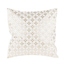 Arany mintás díszpárna, 45x45 cm, krémszínű - VALENCE