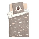 Ágyneműhuzat szett, medvés, 140x200 cm, világosbarna - DOUDOUNE