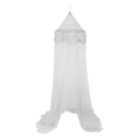 Csillag mintás baldachin, halványszürke - MULAN