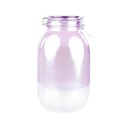 Csatos tároló üveg 3L, rózsaszín - GRETA OTO