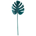 Dekorációs monstera levél, sötétzöld - MONSTERA