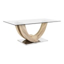 Dohányzóasztal sonomatölgy vázzal - BAOBAB