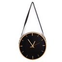 Falióra, szíj akasztóval, 34 cm, fekete-arany - BOND