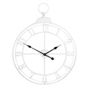 Fém falióra, fehér 60 cm - EIFFEL