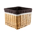 Kosár mézszín, 23x28x24 cm - MIEL