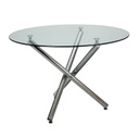 Kör alakú üvegasztal  - FINCHLEY