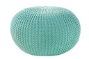 Kötött puff, menta - GOLF