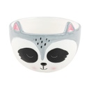 Mosómedvés müzlis tál, 45 cl, szürke - NOE