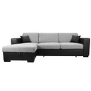 Nyitható sarok kanapé vendégággyal és ágyneműtartóval, balos - MANHATTAN