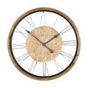 Ornamentikus falióra, 60 cm, natúr fa - METROPOLIS